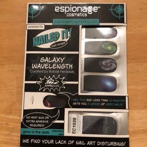 Espionage Cosmetics Nail Wrap Galaxy Wavelength